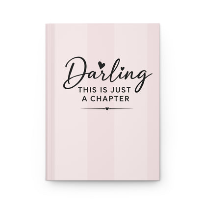 Pink Quote Hardcover Journal | Matte Cover, Inspirational Notebook