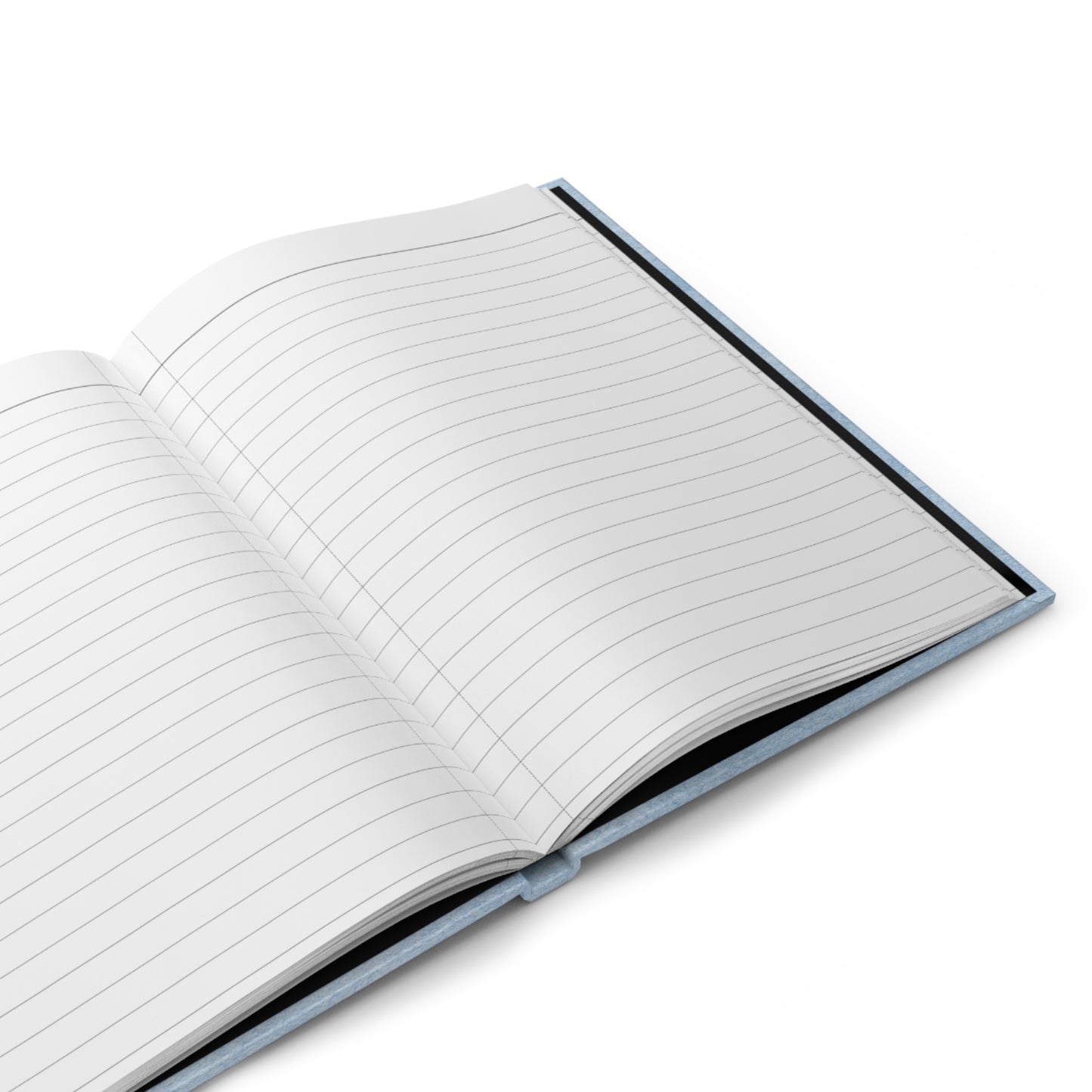 Blue Bow Hardcover Journal Notebook