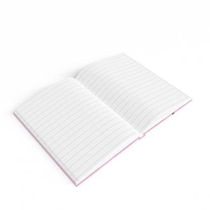 Personalized Pink Anxiety Journal – Ruled Notebook for Stress Relief & Mental Health
